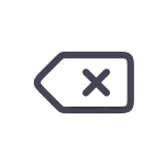 Delete SVG Icon